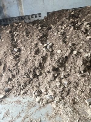 Flood Water Affected Stock of Briquettes